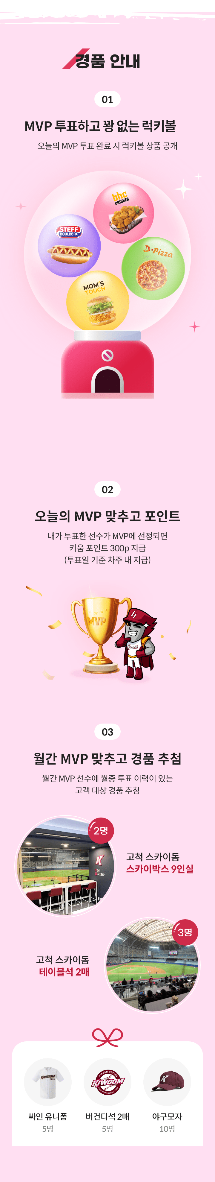 경품안내