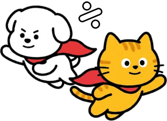 강아지와고양이